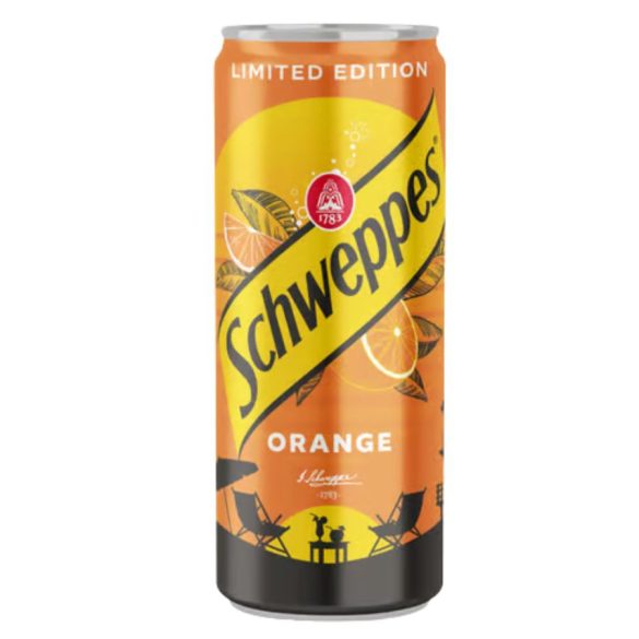 0,33L Schweppes Narancs  DRS