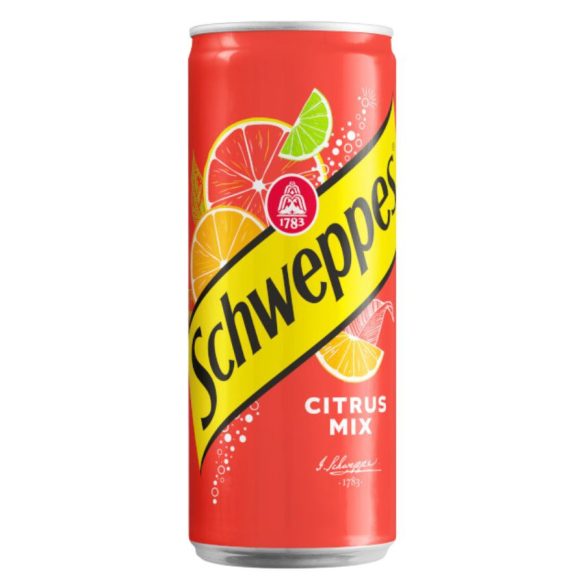 0,33L Schweppes Citrus Mix  DRS