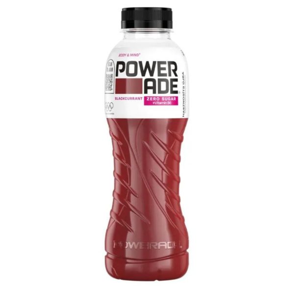 0,5L  Powerade Zero Blackcurrant DRS