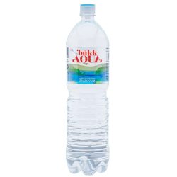 1,5L Bükk Aqua Természetes Ásványvíz Szénsavmentes DRS