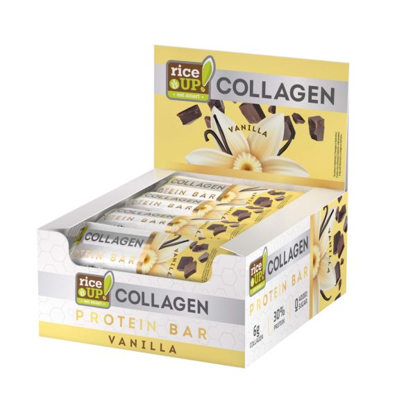 50g Rice Up! Kollagénes Fehérje Szelet Vanilia