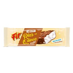   18g Fit Puffasztott Rizs Szelet Quinoa tejcsokoládé bevonatban