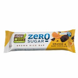   18g RiceUP! Zero Sugar Barna Rizsszelet  Étcsokoládé - Narancs