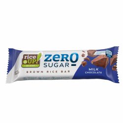 18g RiceUP! Zero Sugar Barna Rizsszelet  - Tejcsokoládé