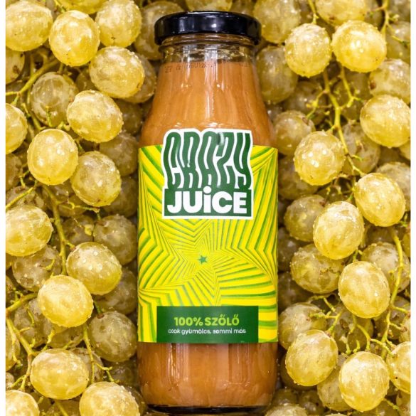 0,3L Crazy  Juice  100% Szőlő DRS