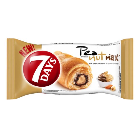 80g 7Days Croissant Mogyoró - Csokoládé  MAX