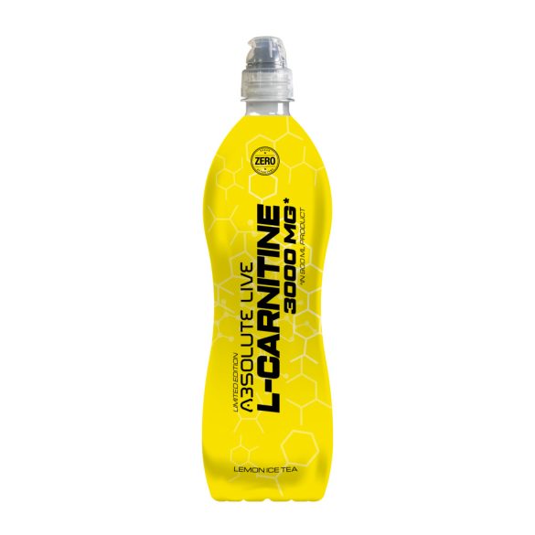 0,9L  LIMITÁLT Absolute Live L -Karnitin Lemon Ice Tea