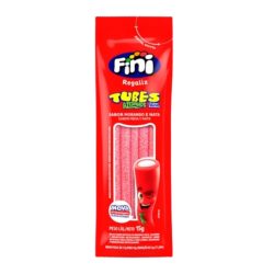 15g Fini Mini Tubes Savanyú Eper